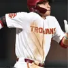 College-Baseball trägt Baseball-Trikot der USC Trojans 39 Isaac Esqueda Kyle Hurt Blake Sabol 15 Chase Bushor CJ Stubbs Connor Lunn beliebige Namensnummer