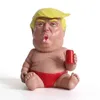 Dibujos animados Trump Personalidad Muñeca Modelo Adornos Funny Crafts Figurine Muñecas Personajes Modelos Modelos de la realidad Pupones de resina Decoración de escritorio en casa Decoración de la oficina JY0803