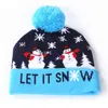 New children's hat in autumn and winter Christmas new flanging ball knit hat kids winter hats