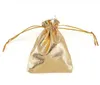 100pcslot Gold Color Jewelry Packaging Display Bolsas para mulheres DIY Fashion Gift Craft W389162707