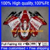 Injektionsmöbler för Ducati 749-999 749s 999s 749 999 Kroppsarbeten 03-06 15NO.33 749 999 S 03 03 04 05 06 749R 999R 2003 2004 2005 2006 OEM Bodys Kit Factory Black White