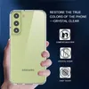 Dla Samsung Galaxy S22 Ultra S22plus S20 Fe Phone Case 1.5mm Clear Acrylic Hybrid Case Wstrząśnięty Osłona ochronna Nonslip