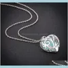 Valentines Day Blue Glowing Heart Necklace Dark Fairy Magical Darks Fwa6W Pendant Hdv5K