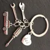 Keychains Tool Key Chain Mechanic Keychain Gifts Car Lover Gift Tools Dad Father Hand Stampe Souvenir For Men Miri22