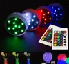 2021 SMD 10 LED Tauchkerzenlampe Fernbedienung Mehrfarbige Blumenvase Basis Wasserdichtes Licht Hochzeit Geburtstag Party Dekoration