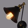 Wall Lamps Creative Nostalgia Decorative Lamp Flexible Arm Vintage Black Iron Light For Bedroom Bedside Restaurant Cafe