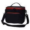 Thermal Lunch Bag Insulated Lunch Box Large Cooler Bento Tote for Men Women Double Deck Picnic Food Pack 210818