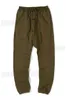 high USA 7th mens designer pants Sweatpants luxury streetwear loose drawstring Coffee brown green fleece Jogger Sports full Length trousers