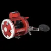 LOPEN VIS Hoge Sterkte Aluminium Drum Reel Vislijn Teller Trolling Vissen Rollen 12BB 999FT Diepte Finder Teller Meter Y18102653165