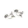 300 sztuk Antique Silver Alloy Pokoju Dove Charms Wisiorki Do Biżuterii Dokonywanie Naszyjnik DIY Akcesoria 11.2x19mm A-259