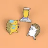 Cool Hedgehog Pins Pins Pick intagliatore di smalto per le donne uomini Top Dress CoSage Fashion Jewelry Will and Sandy