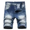 hop Ripped 20ss Hip Jeans Shorts Abbigliamento firmato Distressed Slim Fit Motociclista Denim Per uomo Pantaloni da uomo pour hommeskj84