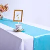 10st European Style Dinner Table Runner Decoration Country Wedding Family Rustic Party Cloth 210709