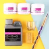 Kit per nail art Manicure acrilico liquido Consigli professionali fai da te Strumento per la creazione di cristalli di monomero per unghie Kit6433563