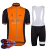 Mens Rapha Team Cykling Jersey Bib Shorts Set Racing Cykel Kläder Maillot Ciclismo Sommar Snabb Torr MTB Bike Kläder Sportkläder Y21041048