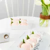 StoBag 10pcs White Cake Boxes And Packaging Transparent Cover Patisserie Bread Box Cake Decoration Kind Favor Baby Shower Gift 210602