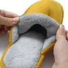 Vertvie Winter Indoor Women Slippers House Plush Soft Cotton Non-slip Floor Shoes Home Slides Bedroom