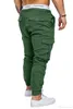 Brand Men Pants Hip Hop Harem Joggers Male Trousers Mens Jogger Solid Classic Khaki Multi-pocket Pant Sweatpants334c