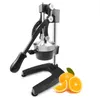 Groothandel voedselverwerkende apparatuur hand citrus juicers sap extractor zwart