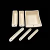 Lab Supplies 99% Alumina Combustion Boat Square Corundum Crucible Tube Furnace High Temperature Resistance