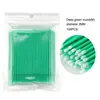 Wholesale Disposable MicroBrush Eyelashes Extension Individual Lash Removing Swab Micro Brush For Eyelash Tools