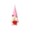 Mr och Mrs Valentine Day Party Gnomes plysch leksaker handgjorda svenska tomte elf docka gnome ornaments heminredning