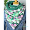 Schals Winter Frauen Schal Wraps Plaid Druck Mode Retro Weibliche Multi-Zweck Schal Warme Taste Weiche Wrap Schals Bandana 2021