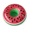 Uppblåsbara dryckkopphållare Färgglada koppmatta Donut Flamingo Watermelon Citronformad PVC Swimmingpool Flytande Ma Qylgtg Förpackning 1423 V2