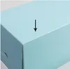 5 가지 색상 케이크 롤 스위스 상자 쿠키 포장용 긴 골 판지 베이커리 상자