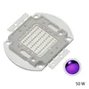 UV LEDチップランプビーズ釣りLED穂軸マニキュア紫ビーズ10W 20W 30W 50W 100W 395-400NM 900MA 9.0-11.0V 60-80LM 45mil 10pcs