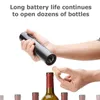 Electric Wine Opener Rechargeable Automatic Corkscrew Creative Wine Bottle Opener with USB Charging Cable Suit for Home Use 210915