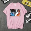 Mens camisa harajuku camiseta homens anime t my herói academia dabi shoto Todoroki tops tees y0526