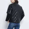 Winter Women Short Jacket Casual Female Single Breasted Thick Warm Cotton Coat Autumn Black Khaki Loose Outwear 210430