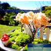 10 stks / set Artificial Mini Mushroom Miniatures Fairy Garden Moss Terrarium Hars Crafts Decorations Stakes Craft 2cm