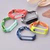 Pols Kleur Band Voor Xiaomi Band 6 5 Polsen Siliconen Nylon Gevlochten MIband Mi Bands 4 3 Bandjes Polsbandjes8573884