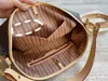 Kvinnors Tygväska Designer Mode Väskor Damar Purses Handväskor Kvinnor Presbyopia Handväska Medeltida Shopping Armpit Läder Ryggsäck Kvinna