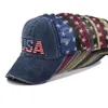 アメリカの旗帽子綿調節帽鍋綿調節帽帽子ZZB13464を備えたブランドン刺繍入り野球帽アメリカ大統領選挙パーティー帽子