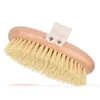 Houten ovaal badborstel met touw zachte borstelborstels boeien bading douche terug spa scrubber badkamer wasbenodigdheden BH5301 TYJ