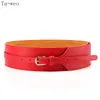 Women Dress Belt, Fashion Coat Leather Belt For Women, Pin Buckle Cowhide Leather Women Belts, Mid-waisted Wide Belt 210407