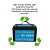 Factory outlet Deep cycle 12v LiFePO4 Batteries pack 100Ah 200Ah 300Ah Lithium ion Battery for Golf Cart Backup Solar RV