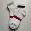 Мужские носки классические черно-белые серые трехцветные баскетбольные беговые спортивные дышащие спортивные носки из чистого хлопка с низкой трубкой женские чулки один размер подходит всем Рождество