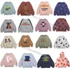 Stokta Çocuklar Sweatershirt Sonbahar Kış BC Marka Toddler Kız Erkek Hoodies Pamuk Çocuk Dış Giyim Bebek Uzun Kollu T Shirt 211104