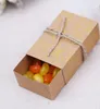 2021 new Fall Autumn Kraft Gold Maple Leaf Candy Boxes Wedding Party Favors Bridal Shower Engagement Party Table Setting Ideas