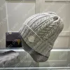 Moda Slouchy Beanie Zima Mężczyźni Projektant Czapki Kobiety Czaszki Kapelusze Luksusowy Knitting Hat Marka Dzianiny Caps 21102642xs