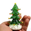 Dekorative Objekte Figuren Miniatur Murano Glas Weihnachtsbaum Home Tischplatte Dekoration Handwerk Ornamente Weihnachtsfestival Party Spielzeug Geschenke