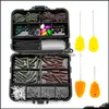 Fiske Sport OutdoorsFishing Aessories 139/142 / 143PCS Carp Tackle Box Clips Hooks Swivels Baiting Needles Terminal Rigs Pesca Baits Drop