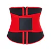 Red Waist Trainer For Man ABS Workout Sauna Sweat Belt Body Shaper Slimming Corset Colombian Girdles Shapewear Fajas Men's Shapers