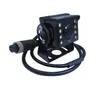 カーバックカメラカメラ駐車センサーAHD 1080P車両バックアップリバースカメラ8 LED防水4ピンコネクタバストラック用