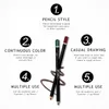 6 Pcs Eye Make Up Eyeliner Pencil Waterproof Eyebrow Beauty Pen Eyes Liner Lip sticks Cosmetics Makeup