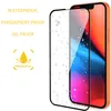 9D крышка с закаленным стеклом Полное клей 9H Защитник экрана для iPhone 15 14 Pro Max 13 12 11 XS XR x 8 Samsung S23 S22 S20 Fe S21 плюс A53 A73 5G A03 Core A21S A04 A14 A34 A54 5G